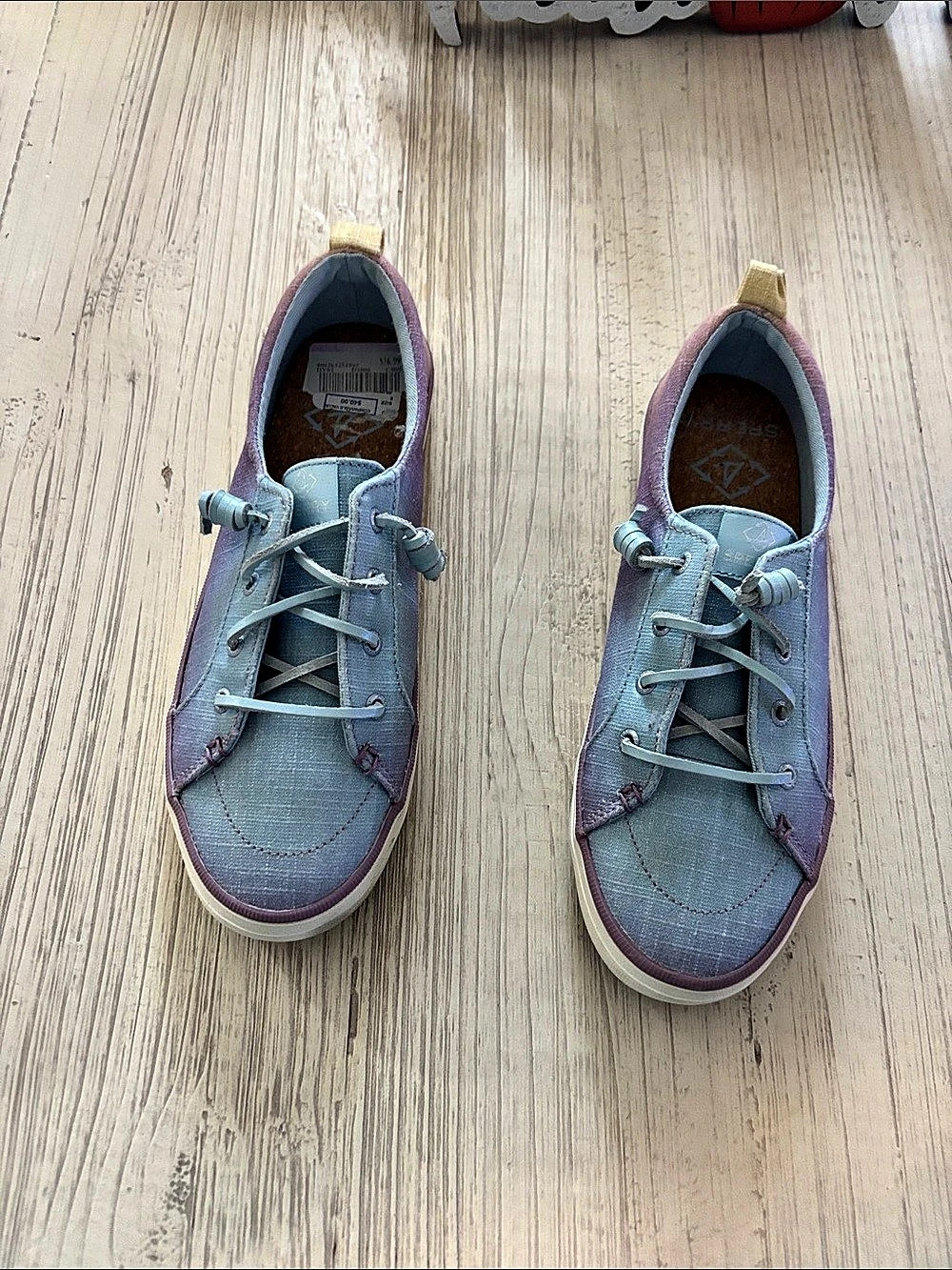 Sperry Crest Vibe Ombre Sneaker Women's Blue & Pink Sneakers